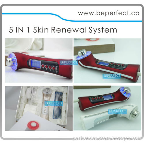2013 Rechargeable Photon Ultrasonic skin care beauty instrument